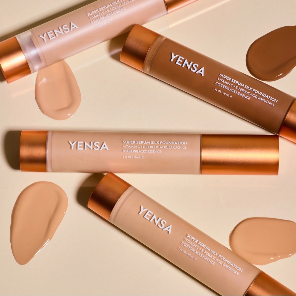 YENSA Super Serum Silk Foundation - light Shade - Picture 5 of 6